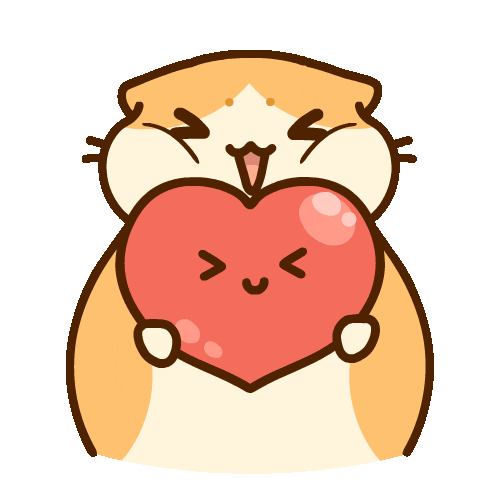 Cats Hello Sticker by Bichi Mao