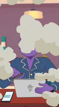 Disappears Home Office GIF