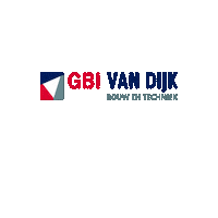 gbivandijkbouwentechniek bouw techniek gbi gbivandijk Sticker