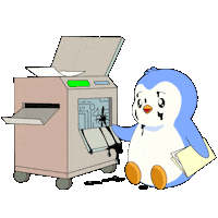 Penguin Fail Sticker by Pudgy Penguins