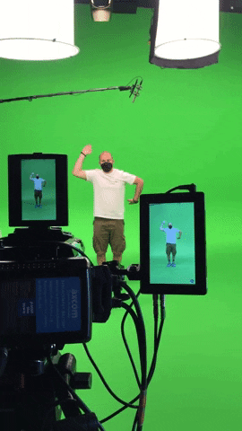 AmirOuadahi giphygifmaker dance robot handsup GIF
