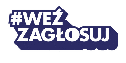FundacjaRafalaTrzaskowskiego giphyupload wybory trzaskowski głosowanie Sticker