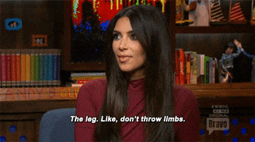 kim kardashian leg GIF by RealityTVGIFs