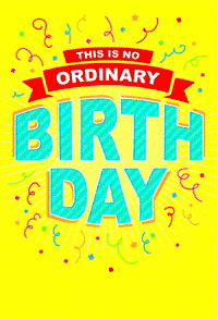 celebrate happy birthday GIF by Greetings Island