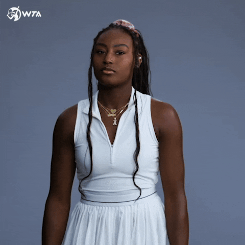 Laugh Tennis GIF by WTA