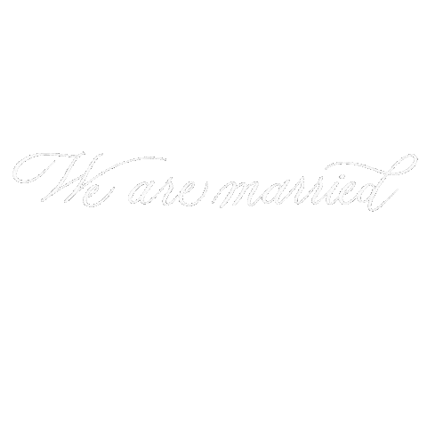 Writestages giphyupload wedding writestages we are married Sticker
