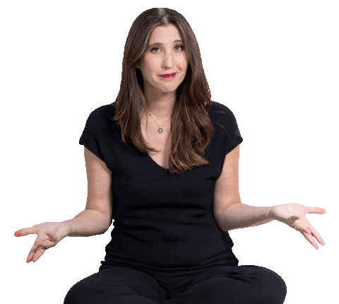 Confused Sticker by Cathy Heller