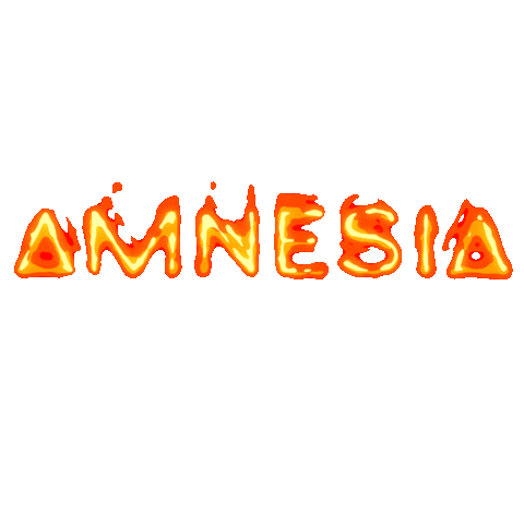 amnesiacap club nightclub amnesia nuit Sticker