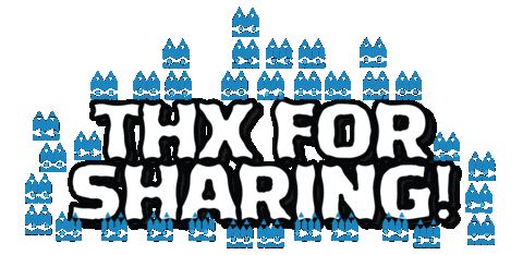 Thank U Sticker by Stamatia Alexaki