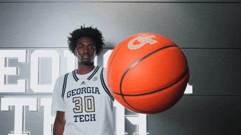 Georgia Tech Basketball GIF by Georgia Tech Yellow Jackets