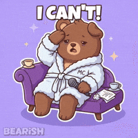 Tired Coffee GIF by BEARISH