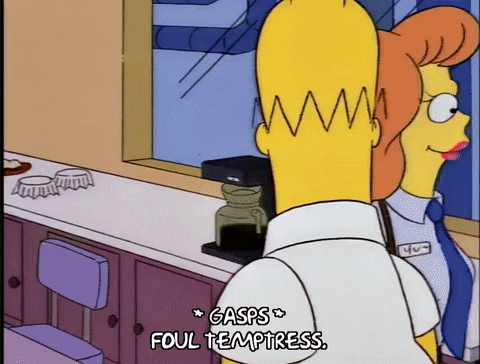 homer simpson mindy simmons GIF