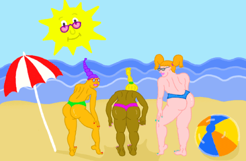 thongs GIF by Annie Gugliotta