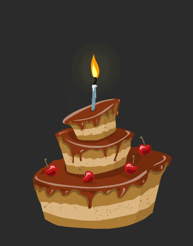 cake year GIF