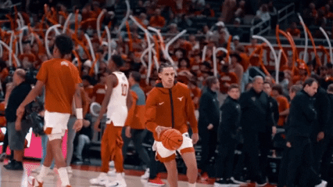 Basketball Dunk GIF by Texas Longhorns