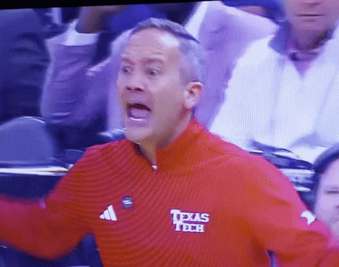dreweastmead what are you doing angry basketball coach texas tech coach GIF