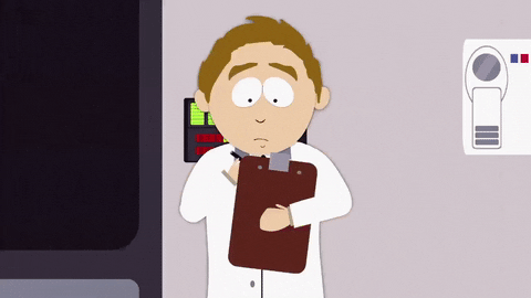 sad doctor GIF by South Park 