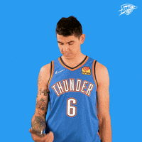 Oklahoma City Phone GIF by OKC Thunder