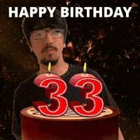 33Rd Birthday GIF