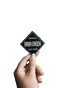 babagreen food healthy dusseldorf baba Sticker