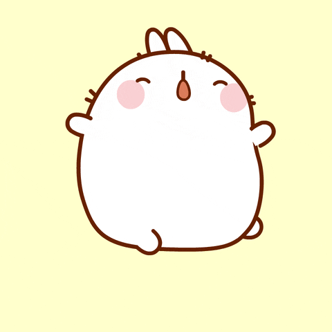Happy Waking Up GIF by Molang
