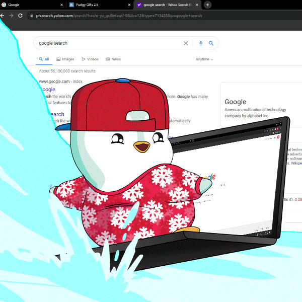 Christmas Shopping GIF by Pudgy Penguins