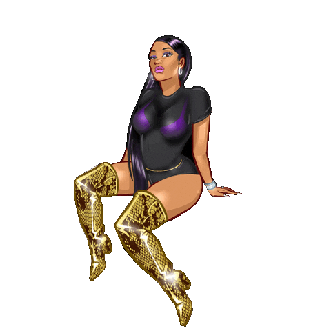 Female Rapper Young Stoner Life Sticker by Karlae