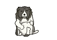 Dogs Puppy Sticker by LeapEarsFurnature