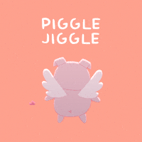 Flying Pig Dancing GIF by PositivelyPigasus