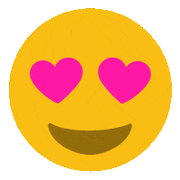 Heart Eyes Emoji Sticker