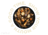 CraveFoodsCA nom cheesy good time foodgasm Sticker