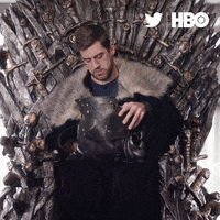 game of thrones iron throne GIF by Twitter