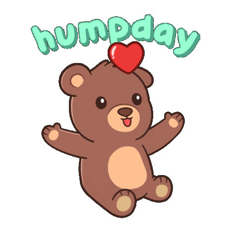 Teddy Bear Love Sticker by BEARISH