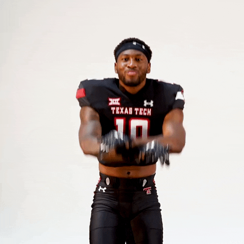 Cam White GIF by Texas Tech Football