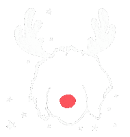 Merry Christmas Sticker by Beachy Pups