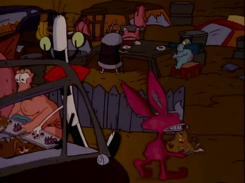 aaahh real monsters nicksplat GIF