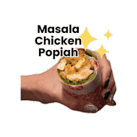 Souperstarsg chicken popiah chicken popiah masala chicken popiah Sticker