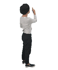 Yell Oh No Sticker by Originals