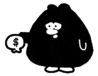 Sad No Money Sticker by byebyechuchu