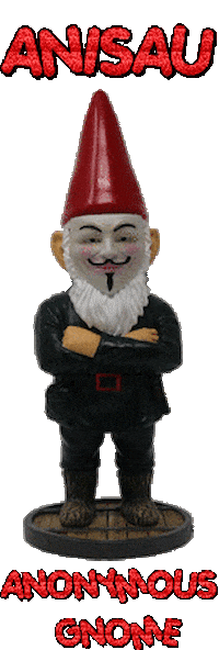 Guy Fawkes Gnome Sticker by Anisau