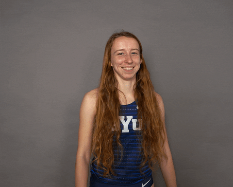 Trackfield GIF by BYU Cougars
