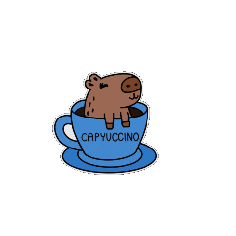 Coffee Cappuccino Sticker