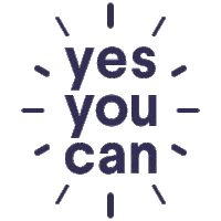 Inspired You Can Do It Sticker by Curology