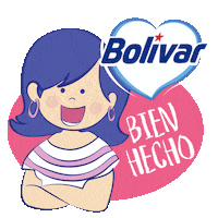 Bolivar Sticker by Alicorp Perú