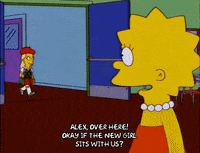 lisa simpson sherri and terri GIF