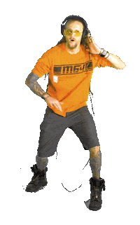 Dj Mix Sticker by Mega64
