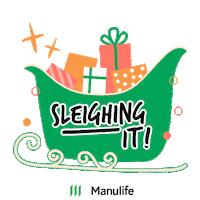 Heart Christmas Sticker by Manulife Singapore
