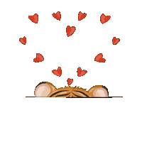 In Love Tiger Sticker