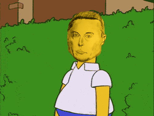 Hide Me Elon Musk GIF