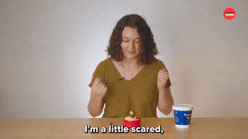 Scared Ice Cream GIF by BuzzFeed